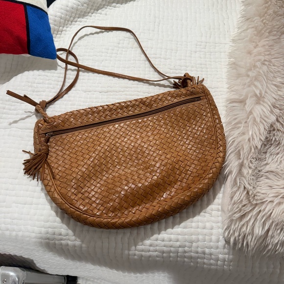 Bottega Veneta Vintage Brown Woven Bag